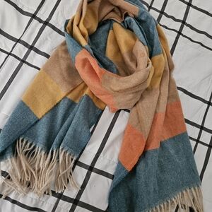 Colorful Striped Scarf